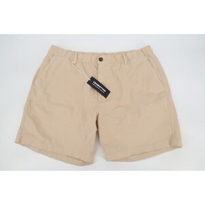 Bearbottom Stretch Shorts Mens XXL Sand Dune 7 Inch Inseam 2XL Khaki Chino NEW